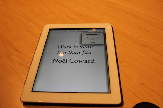 Hands on mit dem iPad 3 (Foto: Florian Weidhase/SFT)